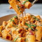 Creamy Tomato Garlic Pasta Recipe