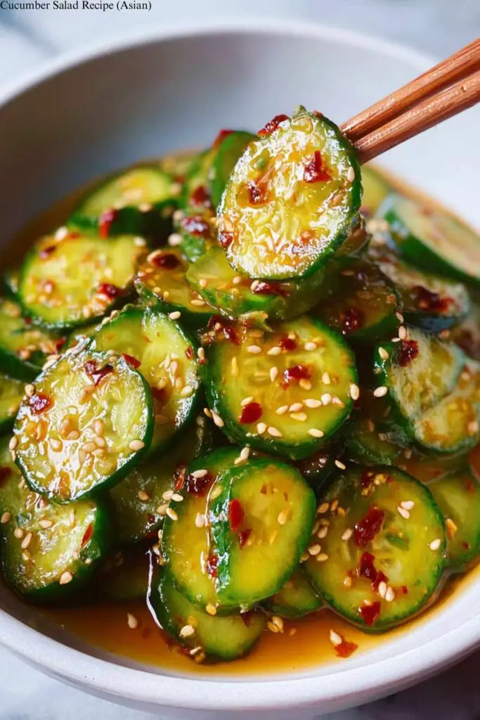 Cucumber Salad Recipe (Asian)