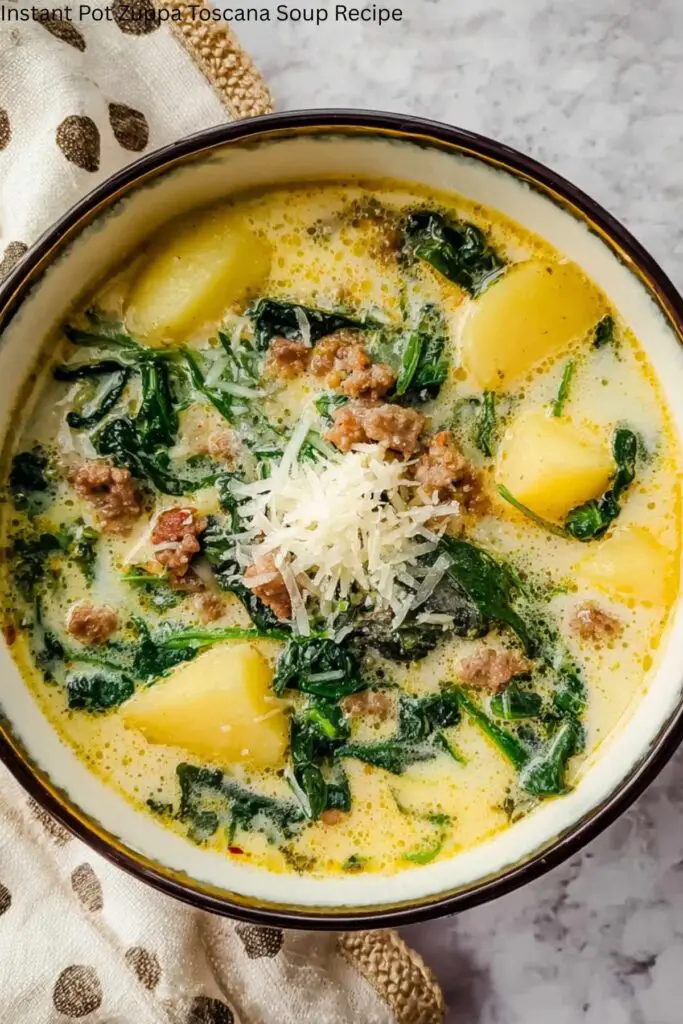 Instant Pot Zuppa Toscana Soup Recipe