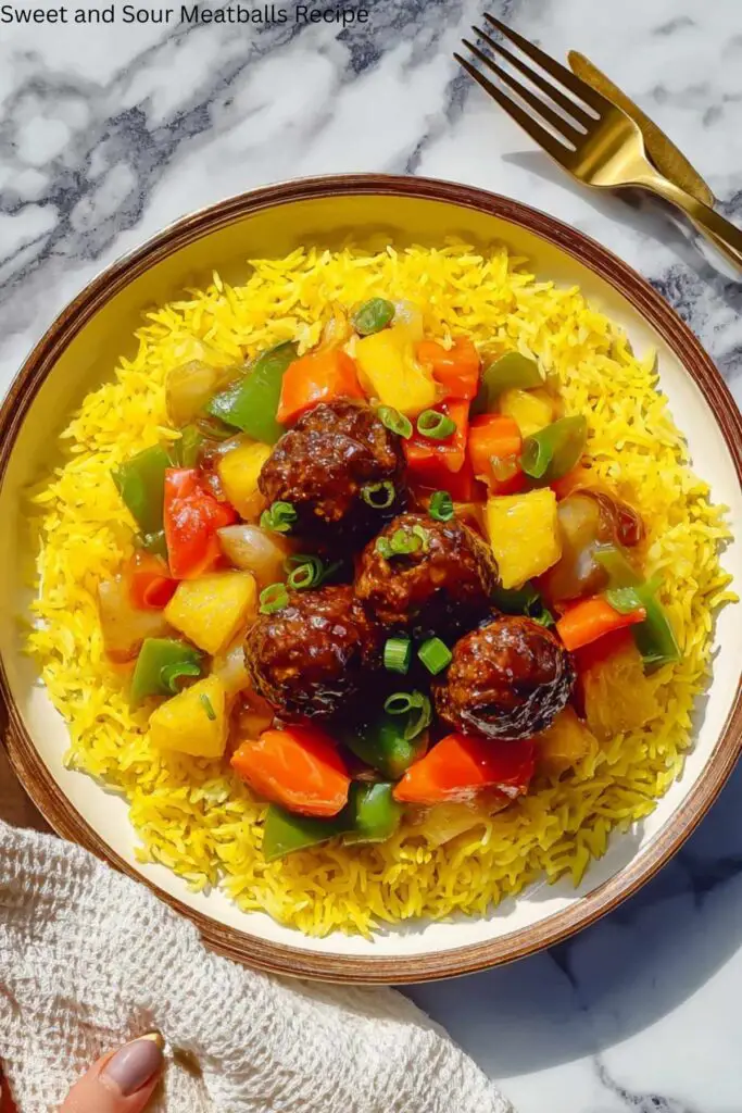 Sweet and Sour Meatballs Recipe
