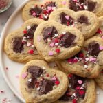 Heart-Shaped Chocolate Chip Cookies Recipe