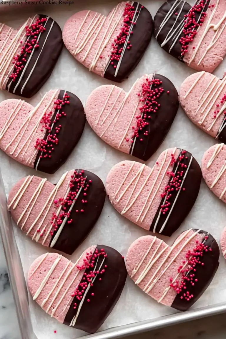 Raspberry Sugar Cookies Recipe
