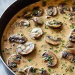 Creamy Mushroom Shallot Gravy Recipe