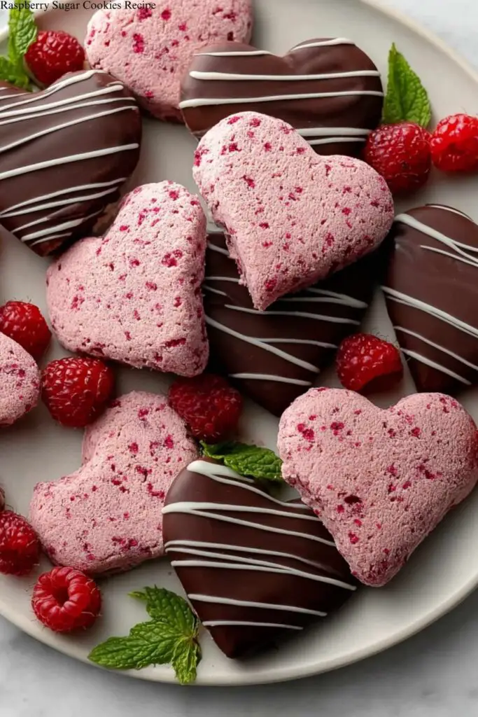 Raspberry Sugar Cookies Recipe