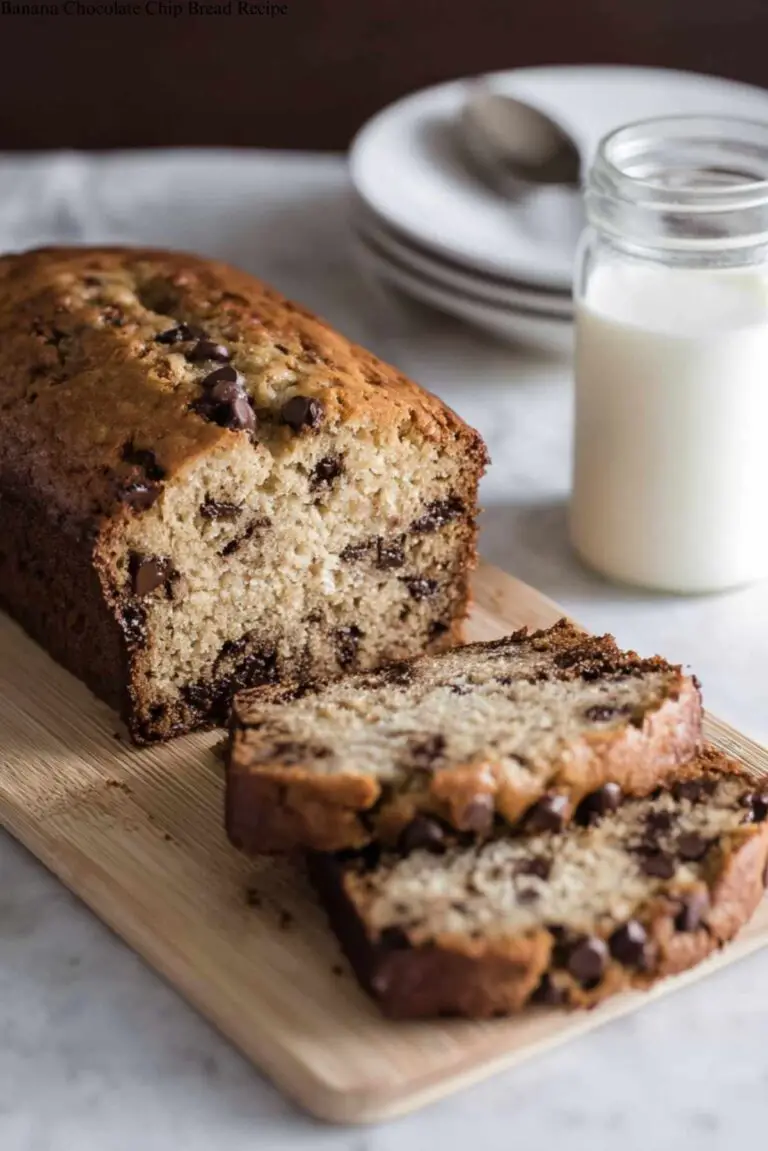 Banana Chocolate Chip Bread Recipe