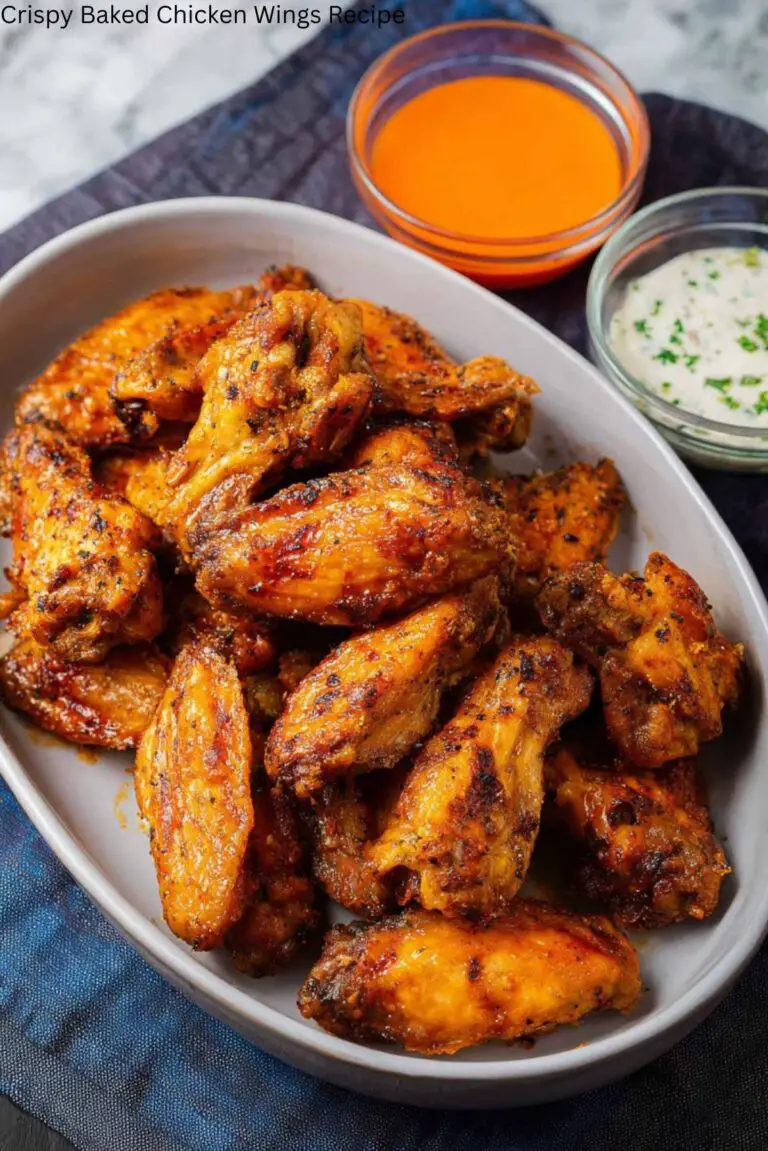 Crispy Baked Chicken Wings Recipe