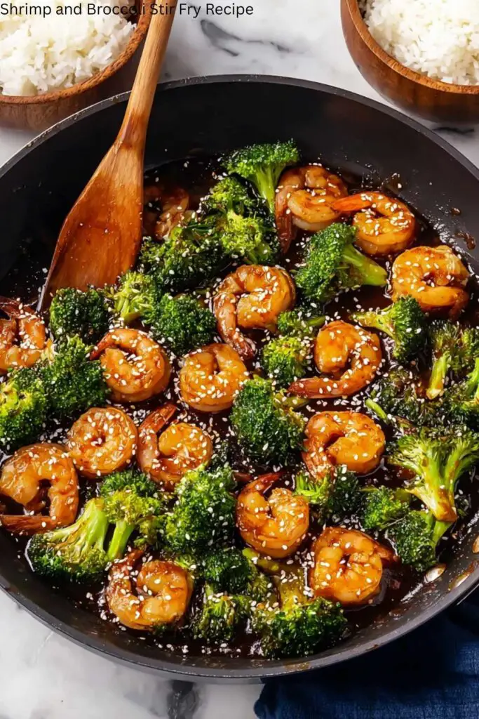 Shrimp and Broccoli Stir Fry Recipe