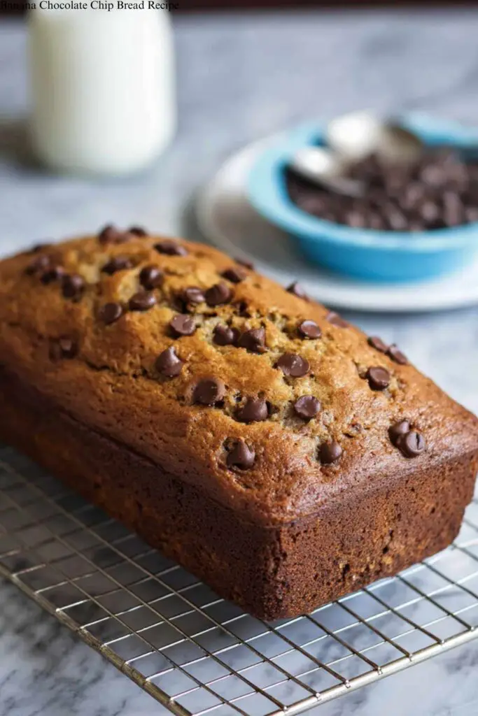 Banana Chocolate Chip Bread Recipe