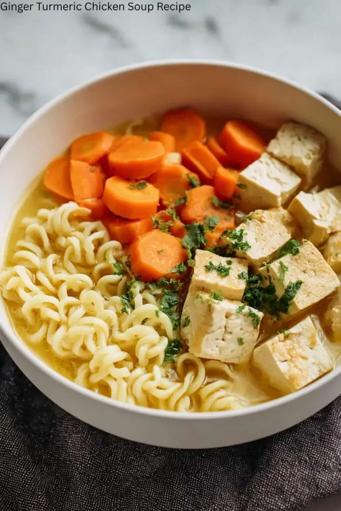 Ginger Turmeric Chicken Soup Recipe 4 Ginger Turmeric Chicken Soup Recipe