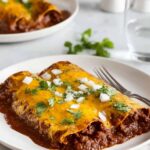 Cheesy Chili Con Carne Enchiladas Recipe