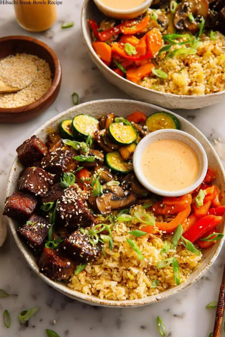 Hibachi Steak Bowls Recipe