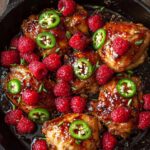 Sweet and Spicy Jalapeno Raspberry Chicken in Just 25 Minutes Recipe