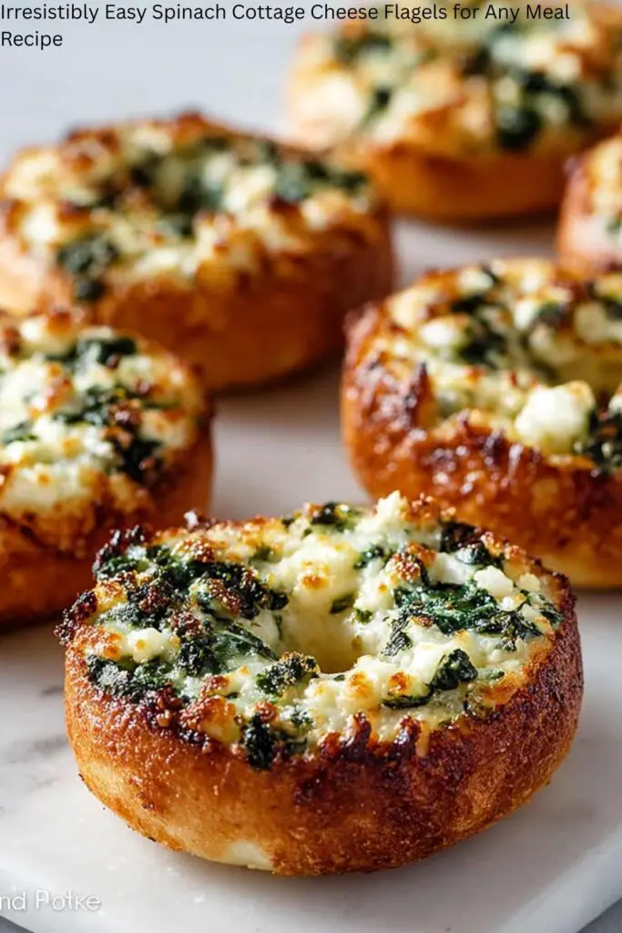 Irresistibly Easy Spinach Cottage Cheese Flagels for Any Meal Recipe