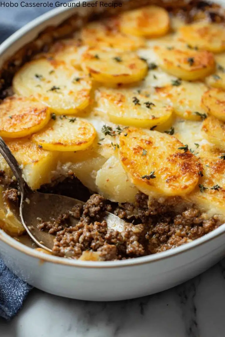 Hobo Casserole Ground Beef Recipe