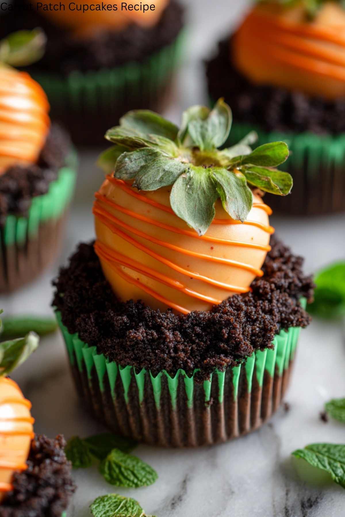 Carrot Patch Cupcakes Recipe