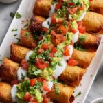 Cheesy Beef Baked Taquitos Recipe