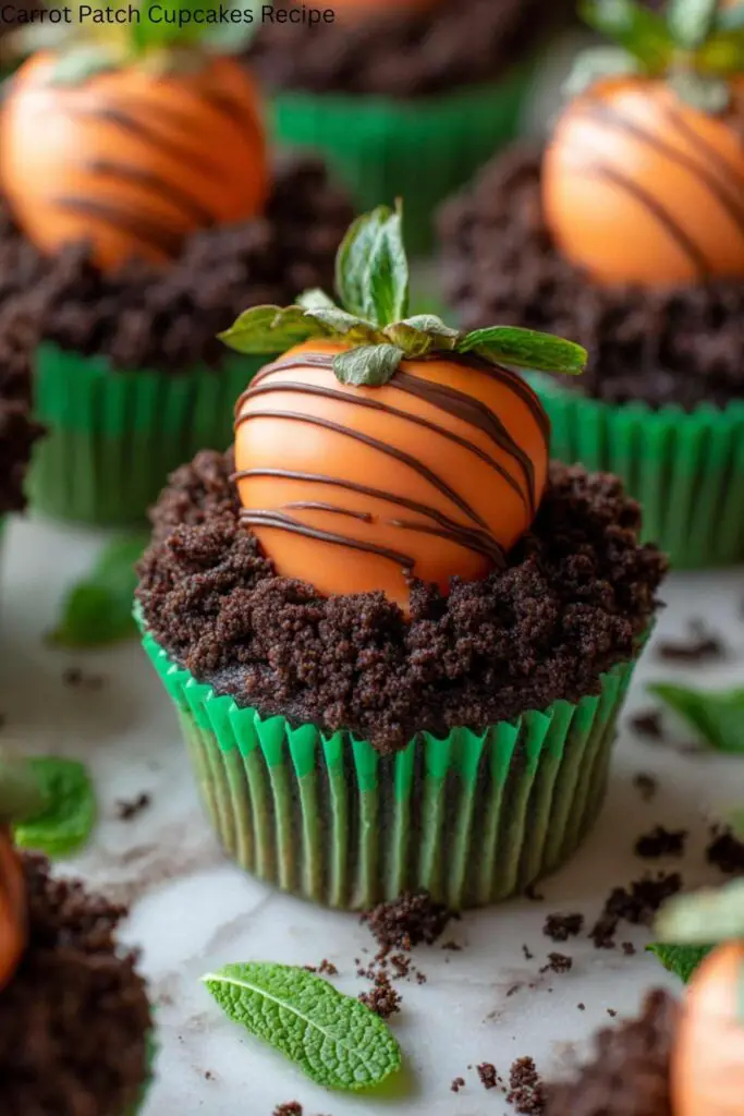 Carrot Patch Cupcakes Recipe 4 Carrot Patch Cupcakes Recipe