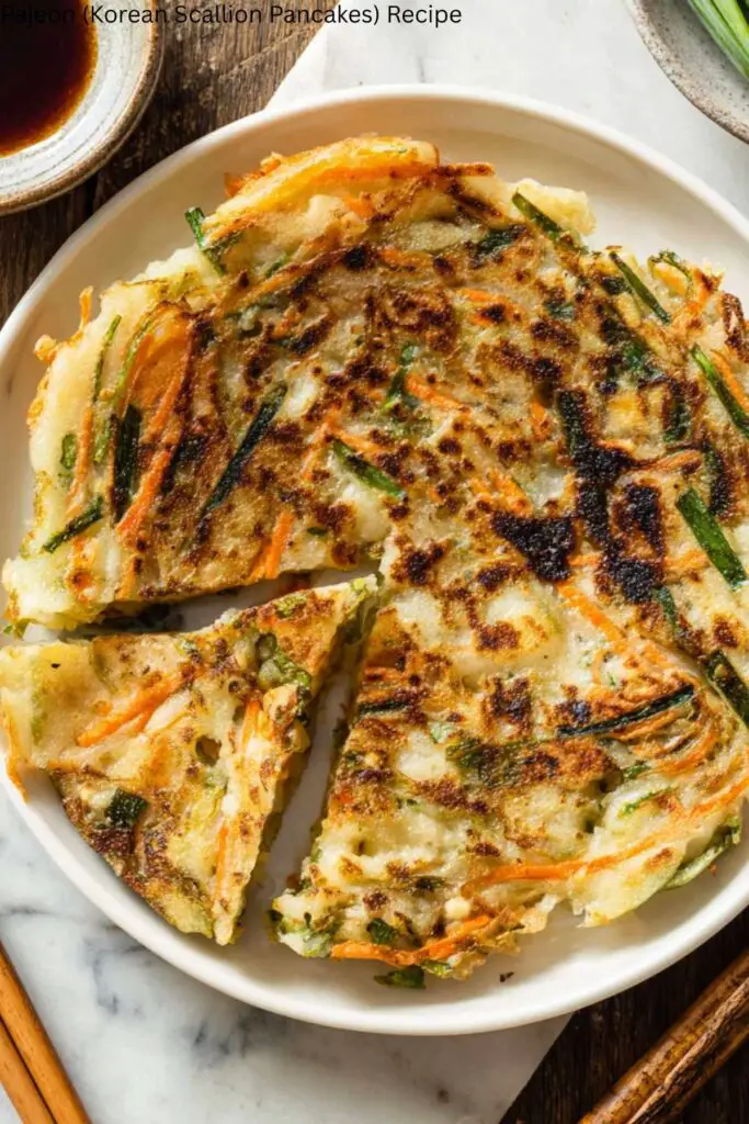Pajeon (Korean Scallion Pancakes) Recipe
