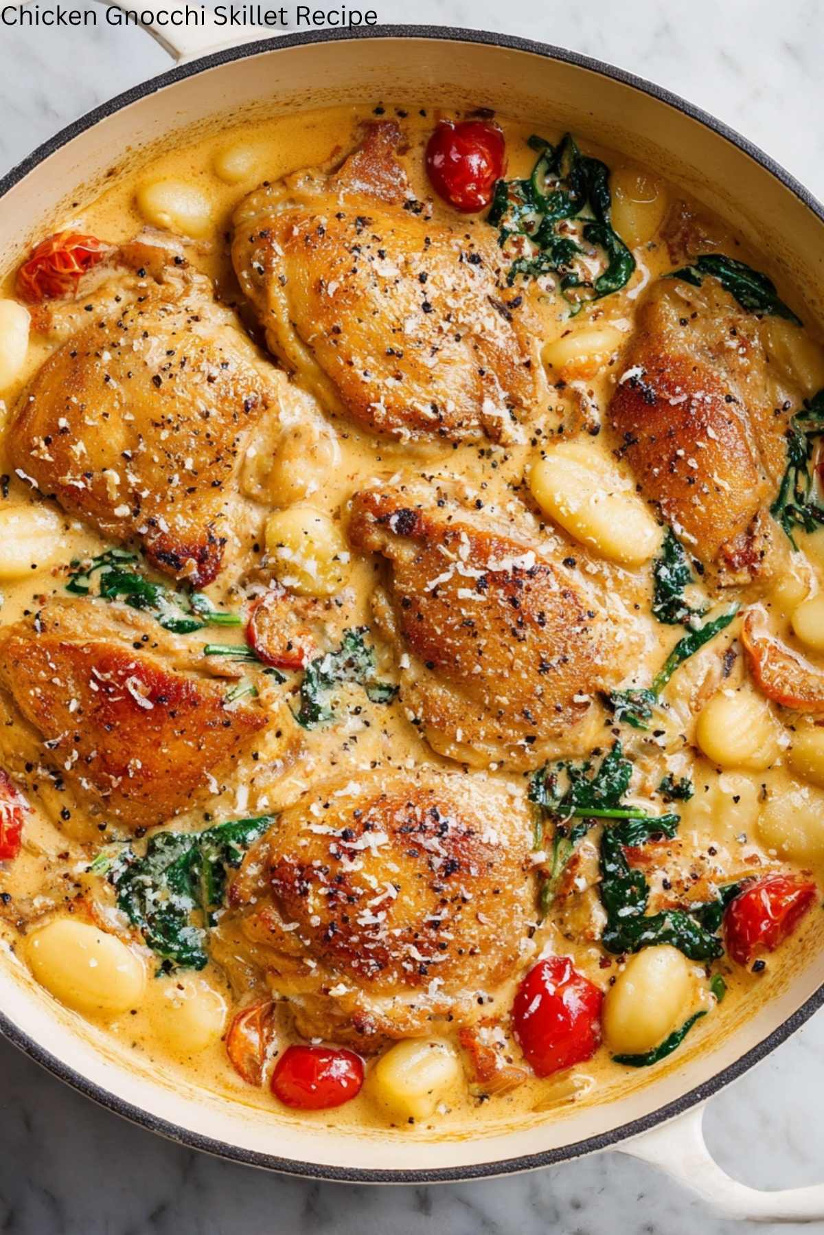Chicken Gnocchi Skillet Recipe
