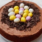 Chocolate Easter Egg Nest Cake Recipe