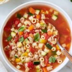 Easy Ground Chicken Veggie Soup Recipe