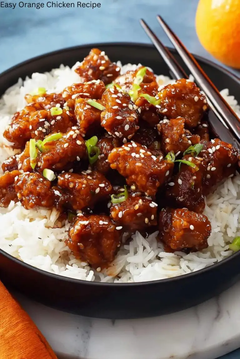Easy Orange Chicken Recipe