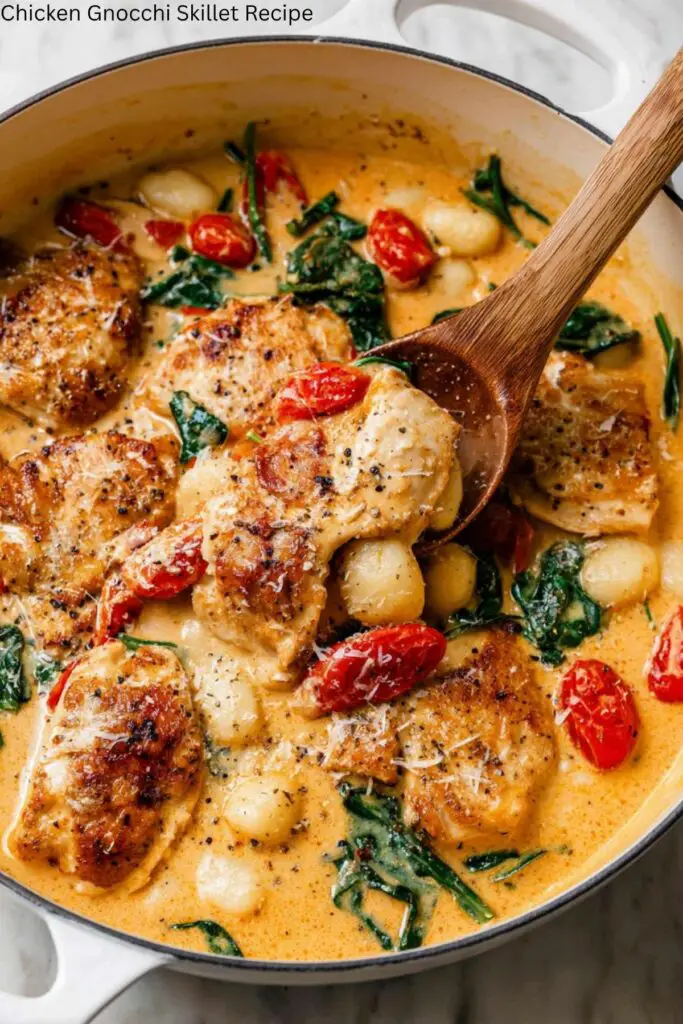 Chicken Gnocchi Skillet Recipe