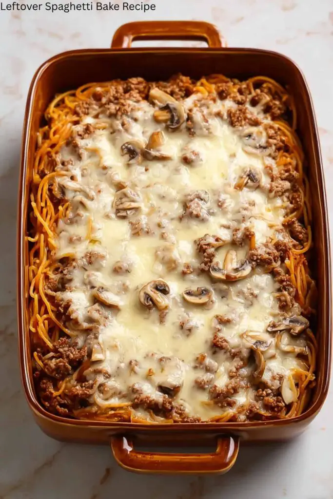 Leftover Spaghetti Bake Recipe 4 Leftover Spaghetti Bake Recipe