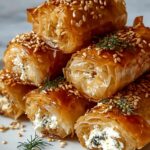 Indulgent Oven Fried Feta Rolls with Chili Honey Magic Recipe