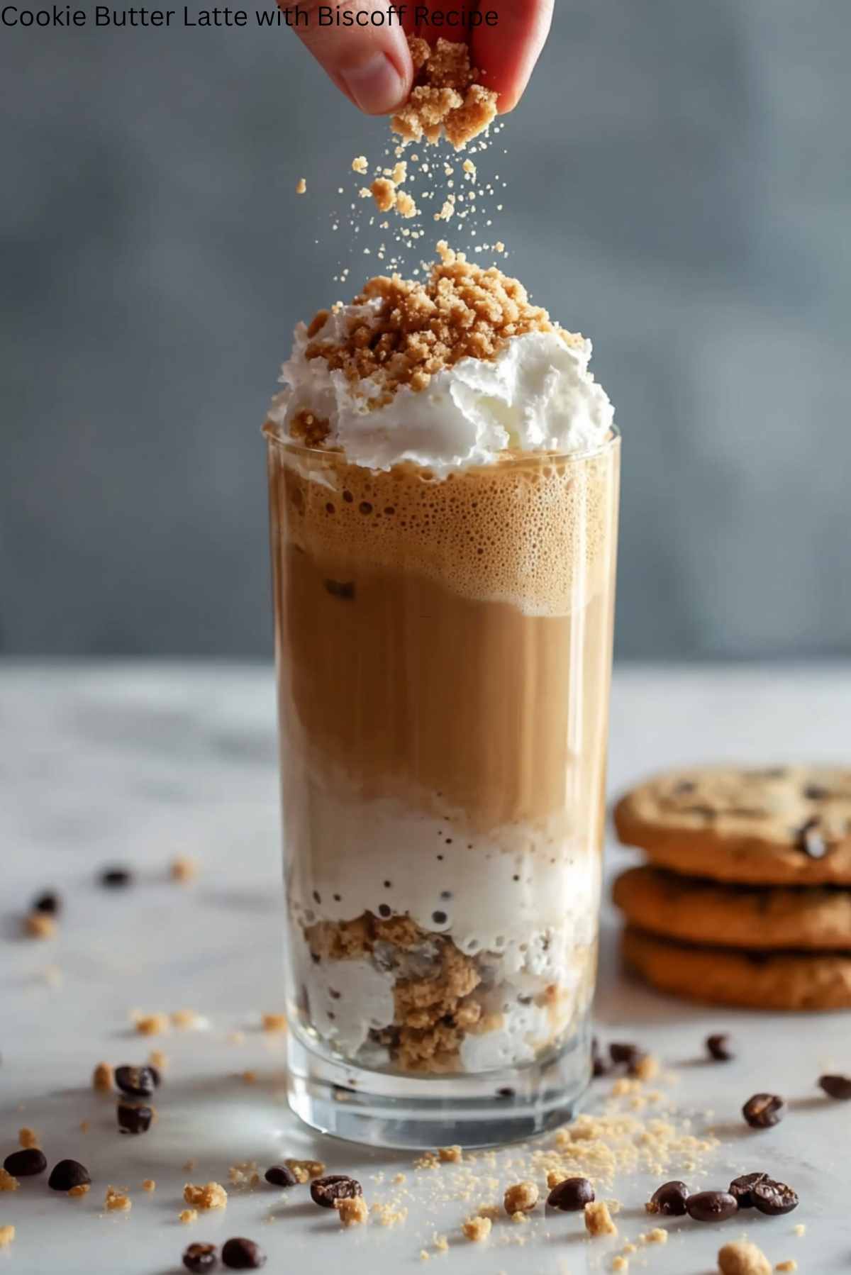 Cookie Butter Latte with Biscoff Recipe