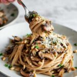 Creamy Garlic Mushroom Pasta Recipe