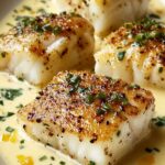 Baked Cod in Coconut Lemon Cream Sauce for Busy Weeknights Recipe