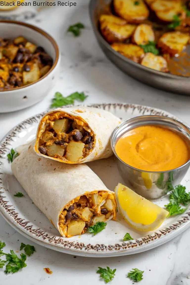 Black Bean Burritos Recipe