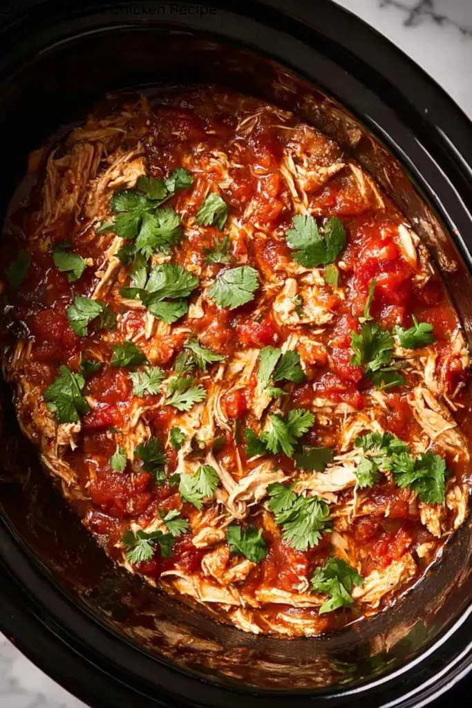 Crockpot Salsa Chicken Recipe