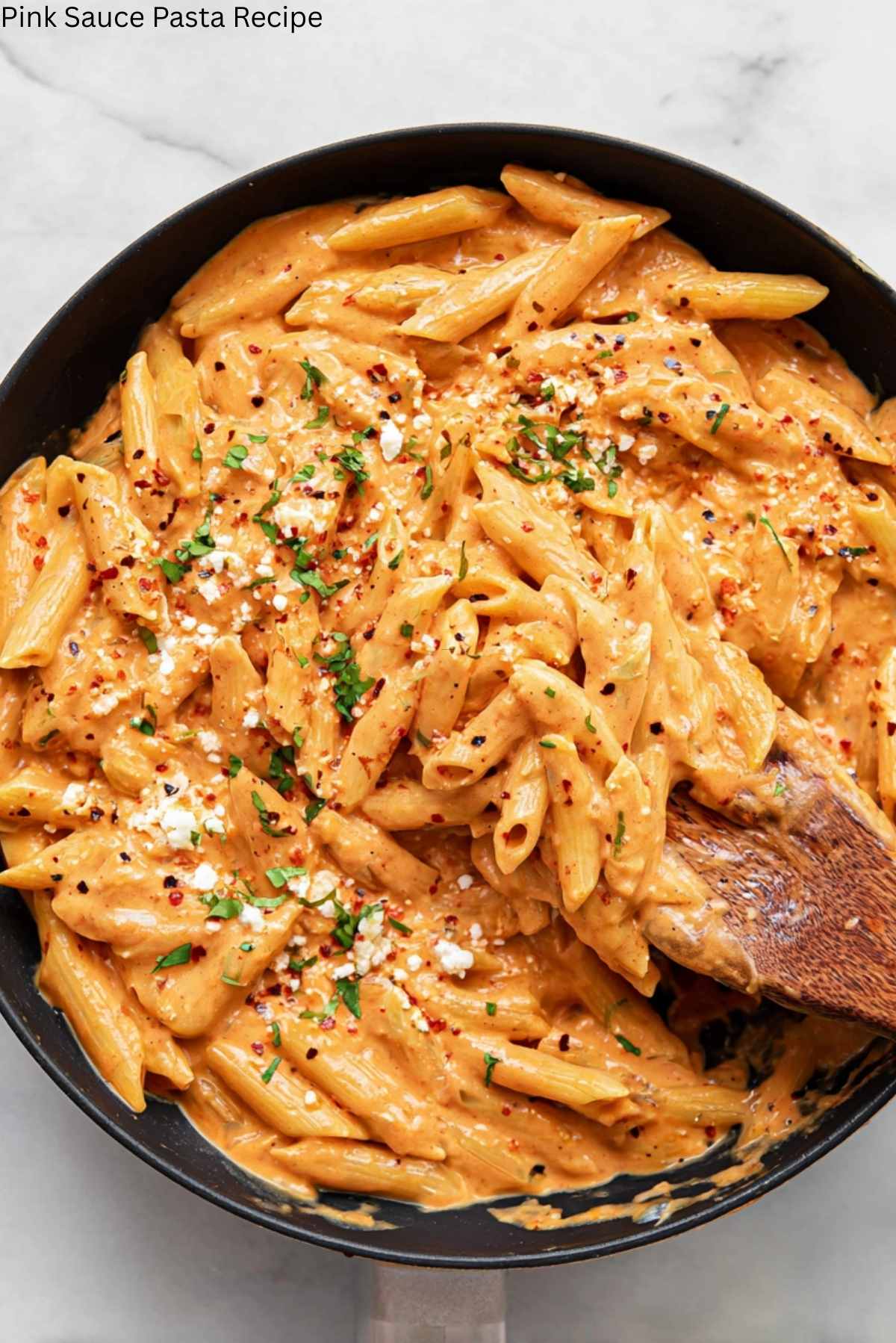 Pink Sauce Pasta Recipe