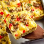 Breakfast Casserole with Eggs, Potatoes, and Sausage Recipe