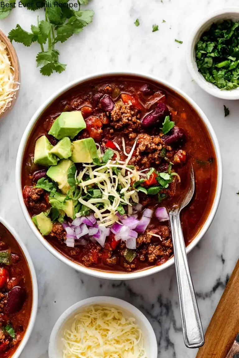Best Ever Chili Recipe