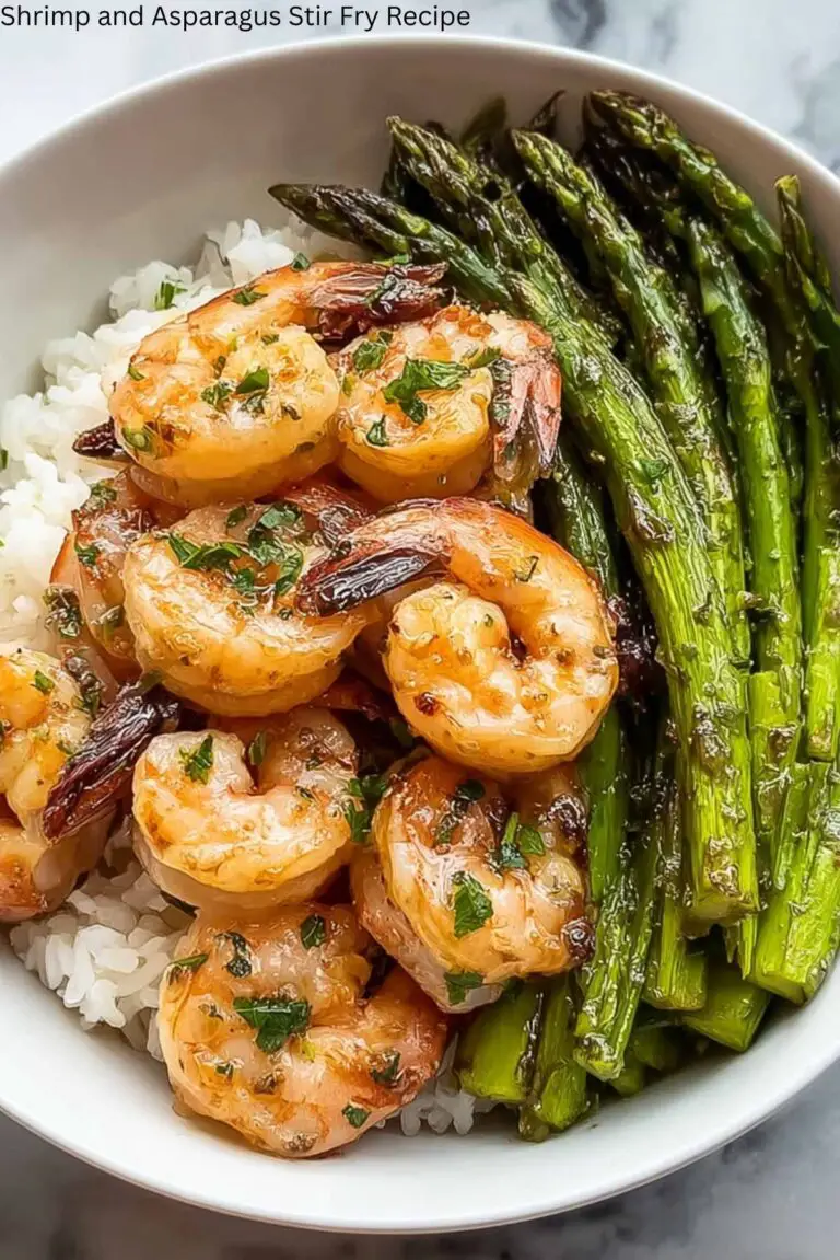 Shrimp and Asparagus Stir Fry Recipe