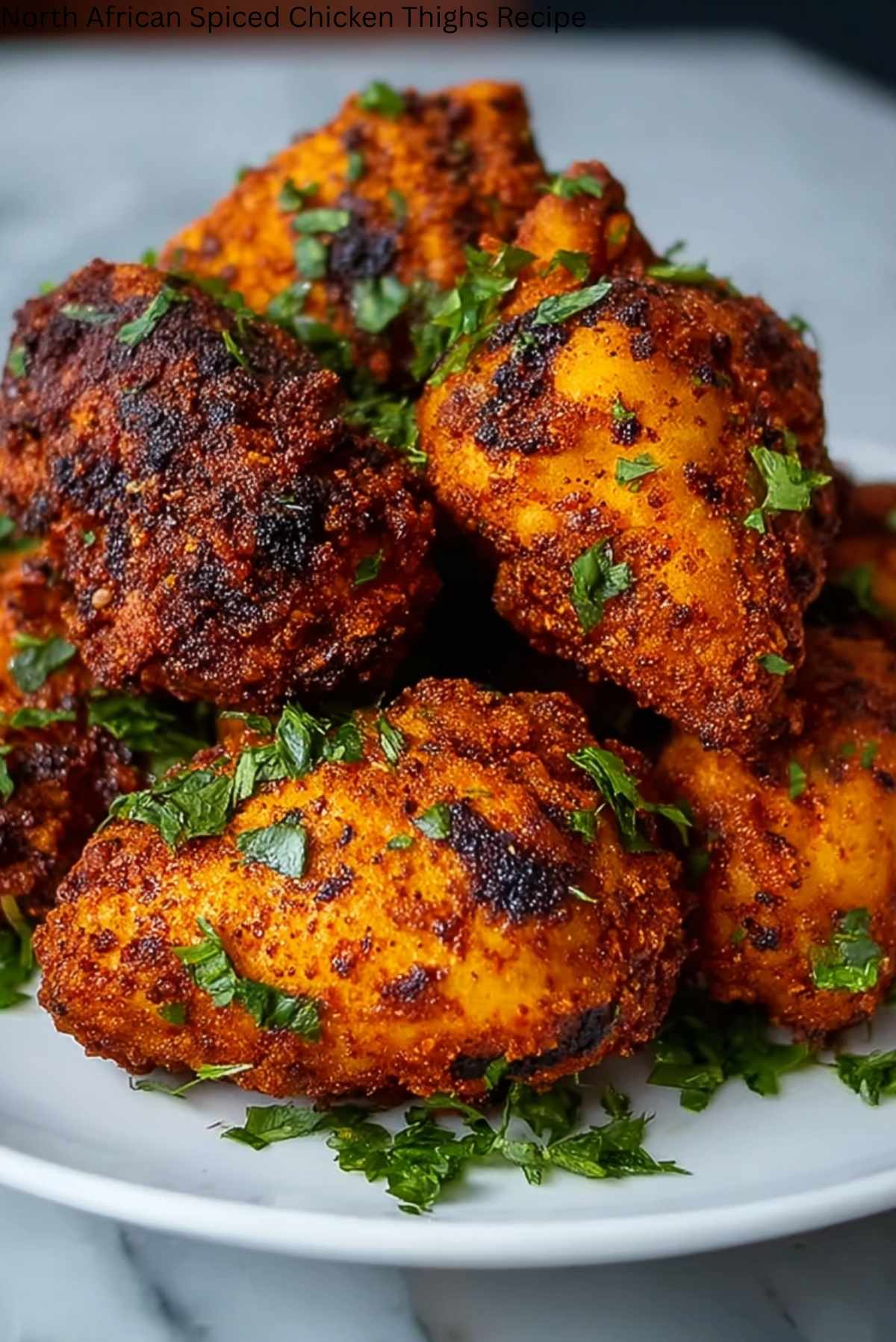 North African Spiced Chicken Thighs Recipe