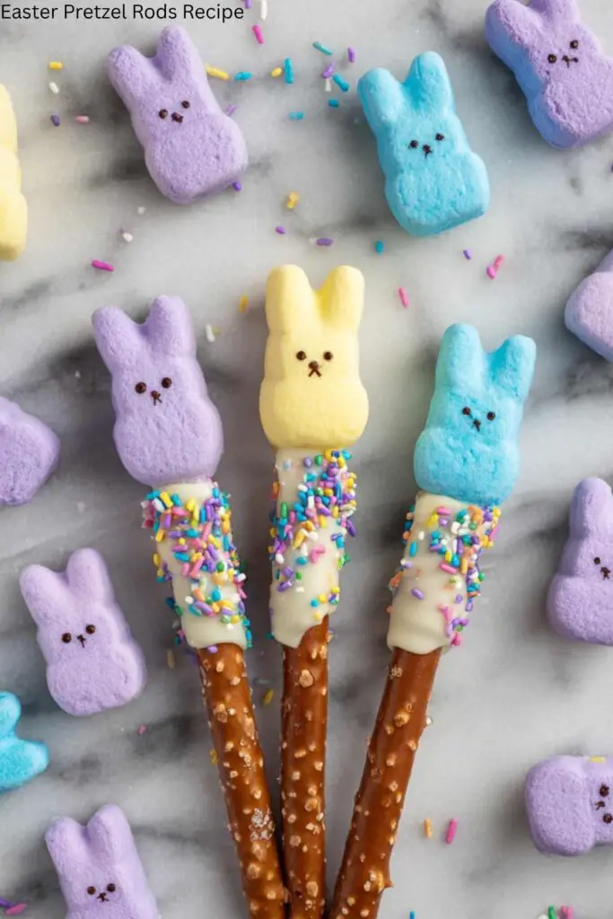 Easter Pretzel Rods Recipe