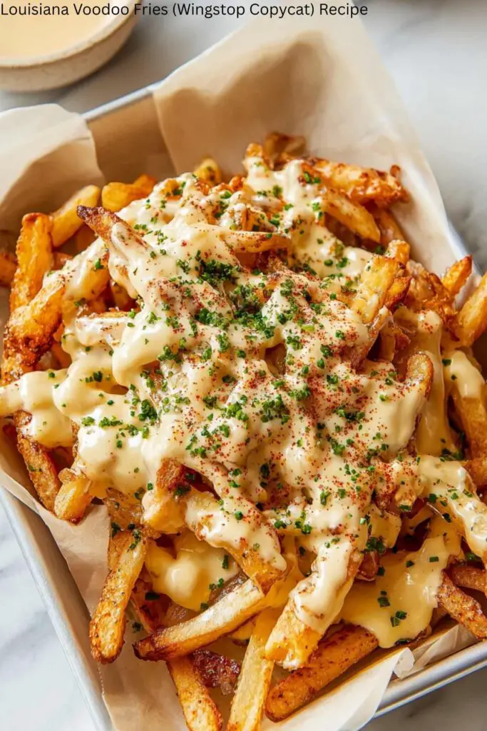 Louisiana Voodoo Fries (Wingstop Copycat) Recipe