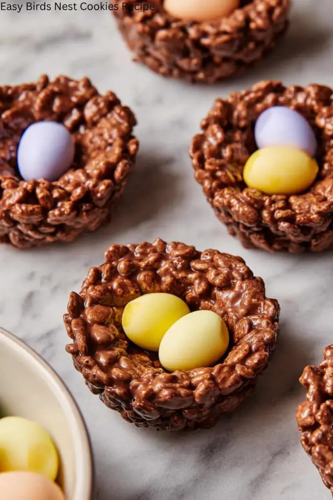 Easy Birds Nest Cookies Recipe 4 Easy Birds Nest Cookies Recipe