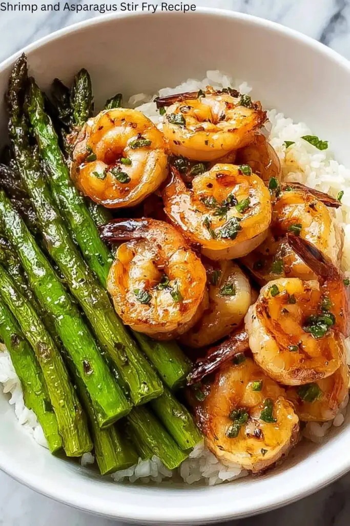 Shrimp and Asparagus Stir Fry Recipe