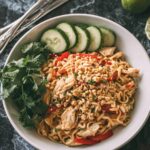 Thai Chicken Peanut Noodles Recipe