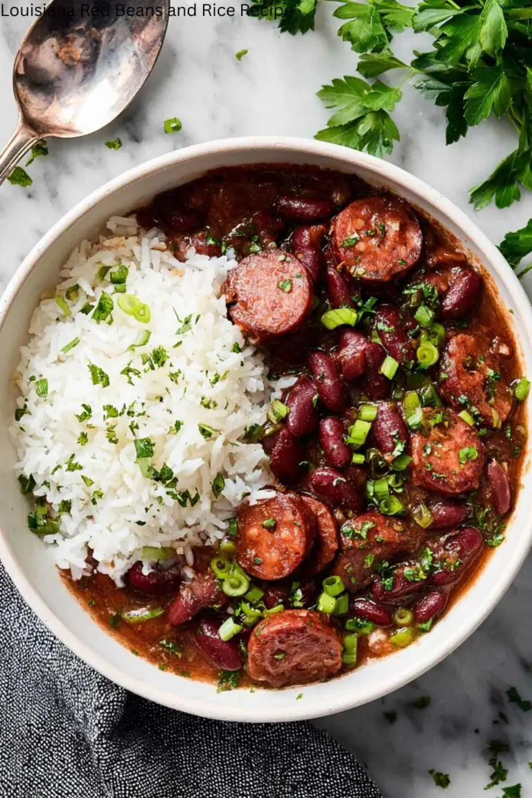 Louisiana Red Beans and Rice Recipe