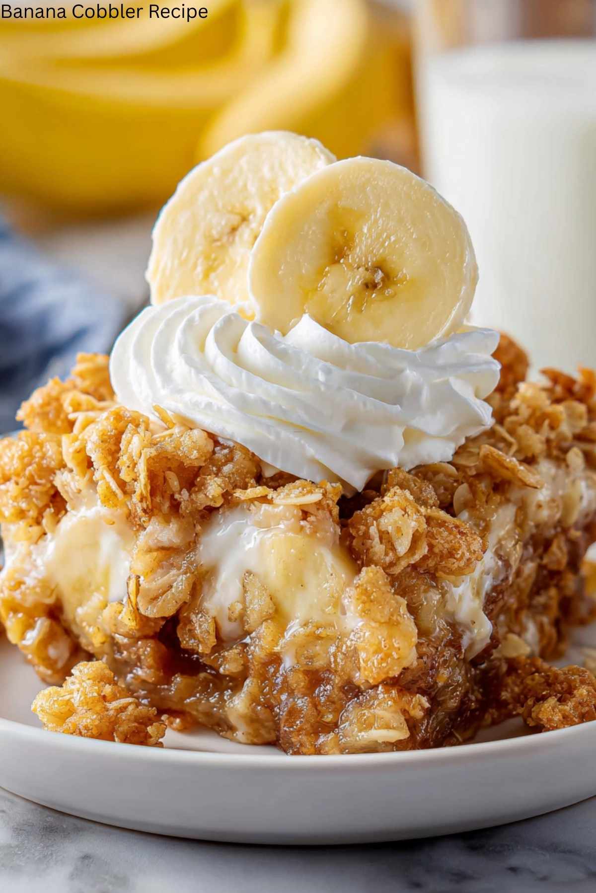 Banana Cobbler Recipe