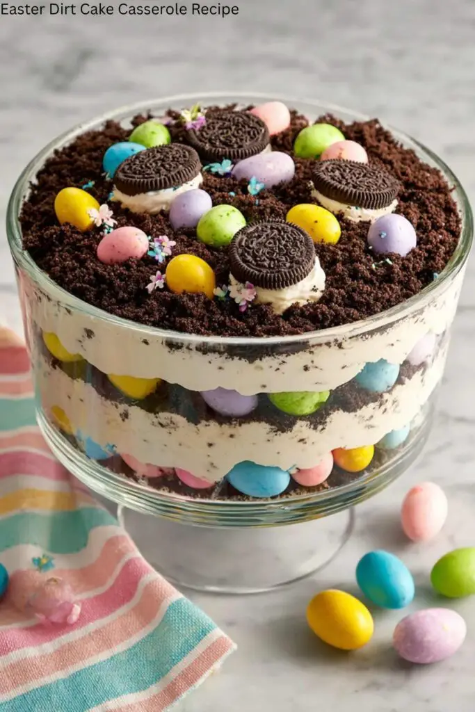 Easter Dirt Cake Casserole Recipe 4 Easter Dirt Cake Casserole Recipe