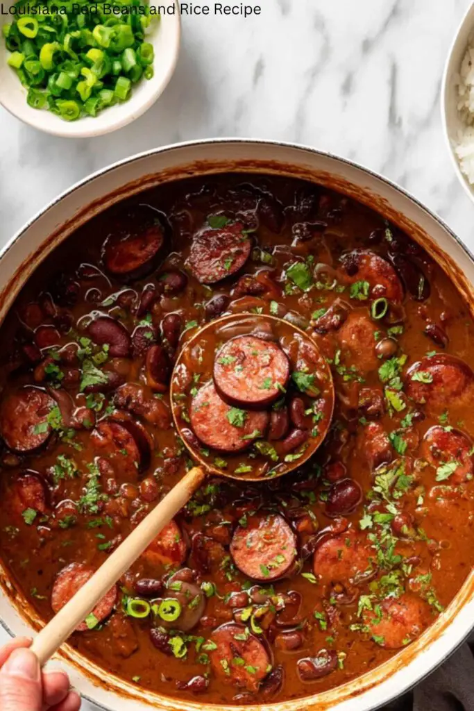Louisiana Red Beans and Rice Recipe