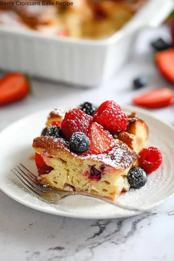 Berry Croissant Bake Recipe