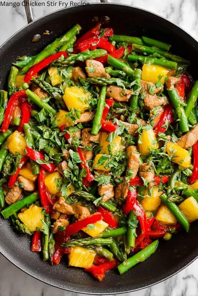 Mango Chicken Stir Fry Recipe